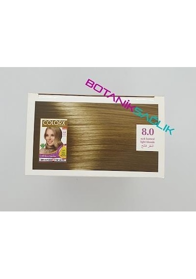 Saç Boyası Set - 8.0 Açık Kumral