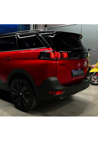 Dk Tuning Peugeot 5008 Ön Kaput Ve Bagaj 20-22 Parlak Siyah Yazı