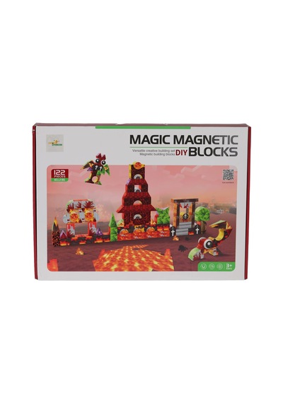 66011 Manyetik Puzzle 122 Parça - Wugt-889982 1 Adet