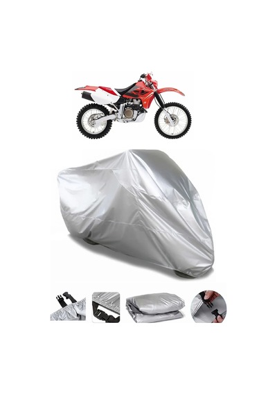 Honda Xr 650 R Gri Su Geçirmez Motosiklet Brandası Premium