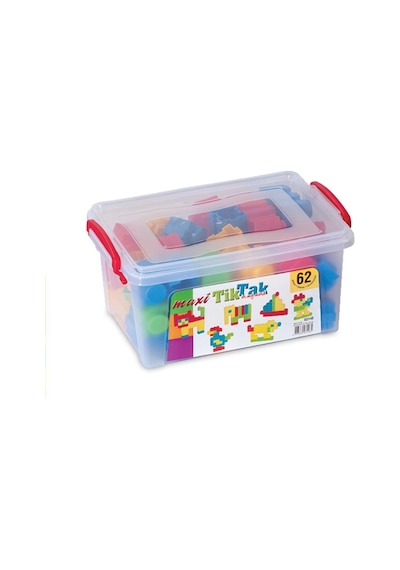 03148 Maxi Tik Tak Küçük Kutu 68 Parça Çok Renkli