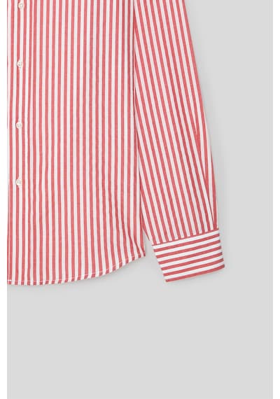 D'S Damat Ds Damat Slim Fit Kırmızı Çizgili Gömlek 0hc02ort11265 601