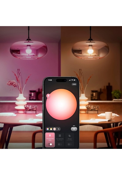 Essential 8w E27 806 Lumen Renkli Akıllı Ampul A60-25.000 Saat Ampul Kullanım Ömrü Diğer