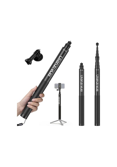 Ulanzi Vl02 2.7 Metre Karbon Fiber Uzatılabilir Selfie Çubuğu 800g Taşıma Kapasiteli - T096