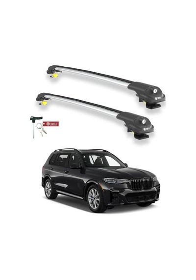 Turtle Bmw X7 G07 2019-2025 Ara Atkı Air1 Gri