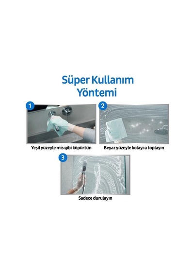 Sleepy Easy Clean Süper Kireç Sökücü Yüzey Temizlik Havlusu&mendili 2x30 60 Yaprak Beyaz