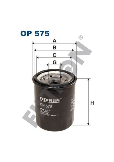 FILTRON OP575 Yağ Filtresi P4007-P4008-C4-Doblo-Albea-Palio-Brava-Bravo-Marea-Punto-Stilo