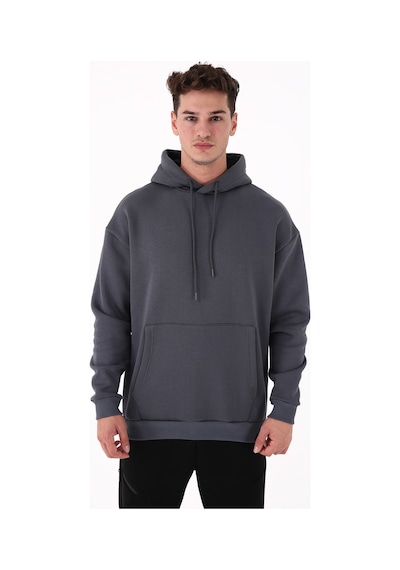 Scorp Origin Erkek Hoodie Sweatshirt Antrasit Standart