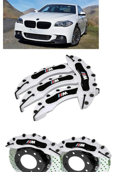 Bmw F10 ///m Beyaz 17-18-19 Janta Uyumlu 4.lü Kaliper Kapagı