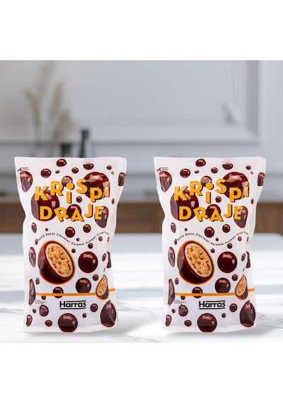 Krispi Kaplı Draje Çikolata 120 G X 2 Adet