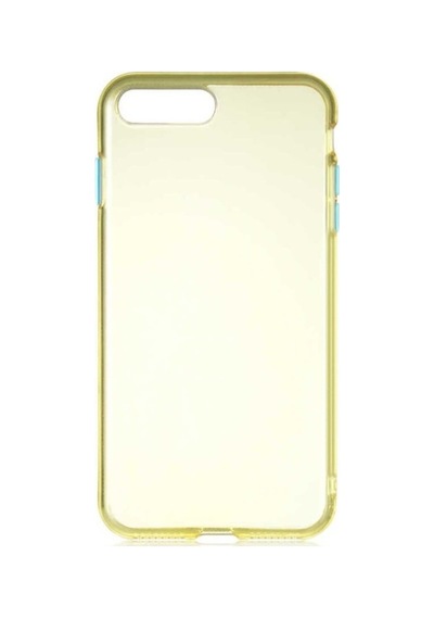 Apple Uyumlu iPhone 7 Plus Kılıf Zore Bistro Kapak Sarı