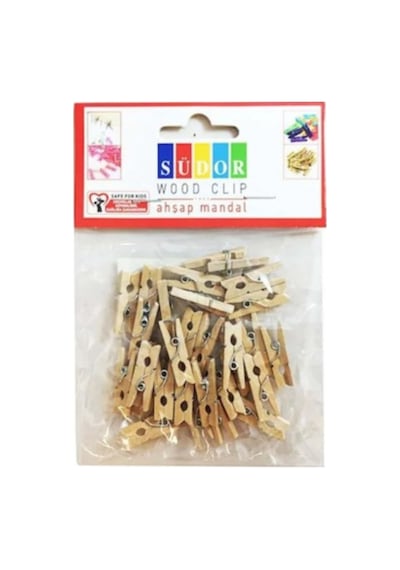 Ahşap Mini Mandal Bs 100