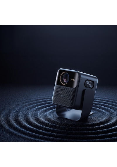 Wanbo Mozart 1s 1200 Ansı Vıdaa Voice Full Hd Akıllı Projeksiyon Cihazı 4k Destekler Dahili Gimbal Stand