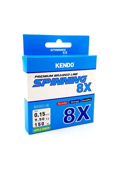 Kendo Spinning 8x Fighting 150 Mt Örgü İp Apple Green