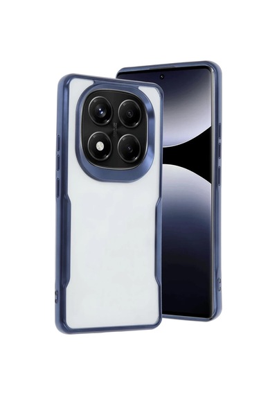 Xiaomi Redmi Note 14 Pro 4g Uyumlu Kılıf Boyi Silikon Kapak - Lacivert
