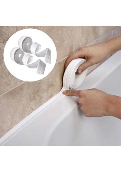 2 Li Su Sızdırmaz Banyo Mutfak Lavabo Küvet İzolasyon Şerit Bant Pratik Ürün Diğer
