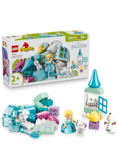LEGO® DUPLO® | Disney Elsa ve Olaf ile Karlar Ülkesi Yaratıcı Kutusu 10462 – 2+ için Karakterler İçeren Oyuncak Yapım Seti (37P)