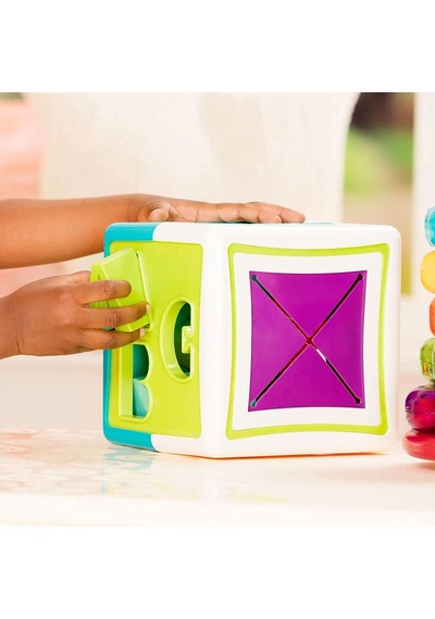 Battat Şekil Eşleştirme Küpü - Shape Sorter Cube