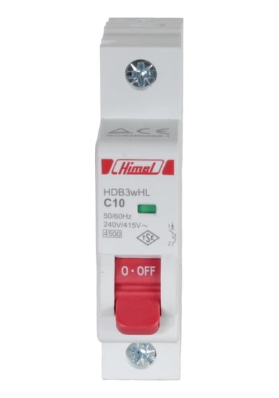 Himel 1x10A 4.5kA C Eğrisi Otomatik Sigorta