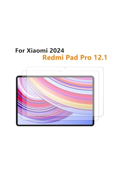 Xiaomi Redmi Pad Pro 8 Gb 256 Gb 12.1" 2024 Nano Kırılmaz Ekran Koruyucu Şeffaf Esnek Cam Tam Uyumlu