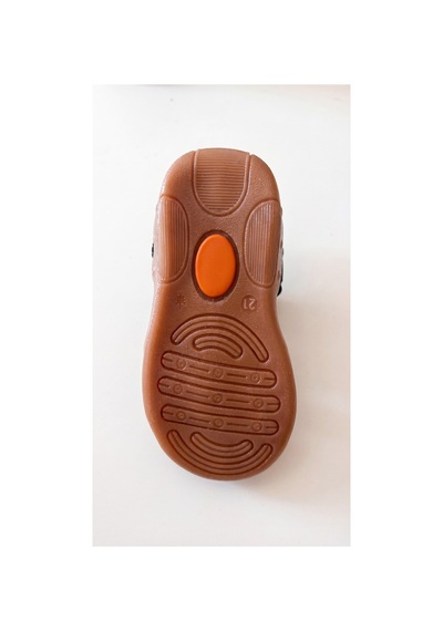 Pufien Çocuk Hakiki Deri Sandalet, Ortopedik Tabanlı, Kaydırmaz Kauçuk Taban, Cırt Cırtlı Unisex Premium Beyaz