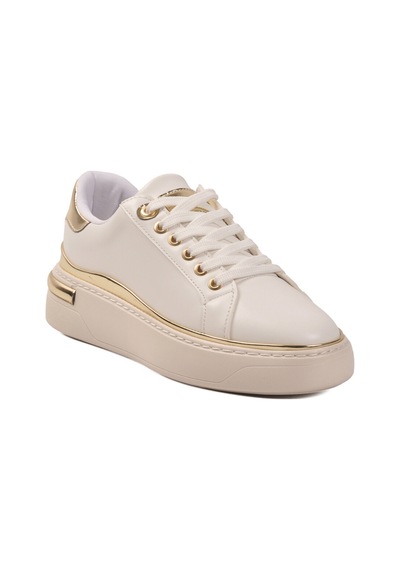 Beyaz Bağcıklı Hafif Kadın Sneaker Lady 029 Z Beyaz