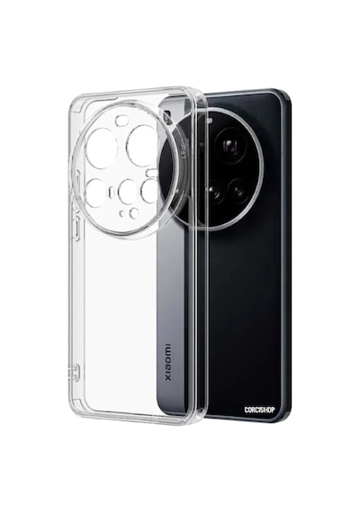 Xiaomi Mi 15 Ultra Kamera Korumalı Silikon Arka Kılıf + Hayalet Nano Esnek Ekran Koruyucu Beyaz