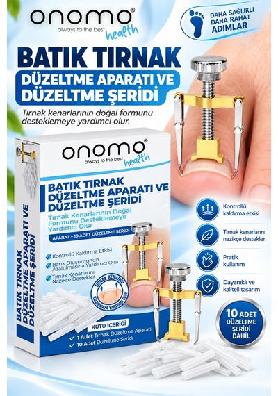 Onomo Health Batık Tırnak Düzeltici Batık Tırnak Çıkartıcı