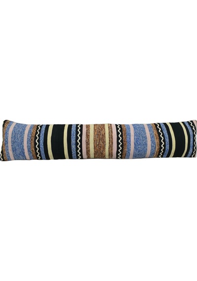 Zehra Abla Halı Yeni El Dokuma Dekoratif Lumbar Kilim Kırlent Yastık Kılıfı 6209