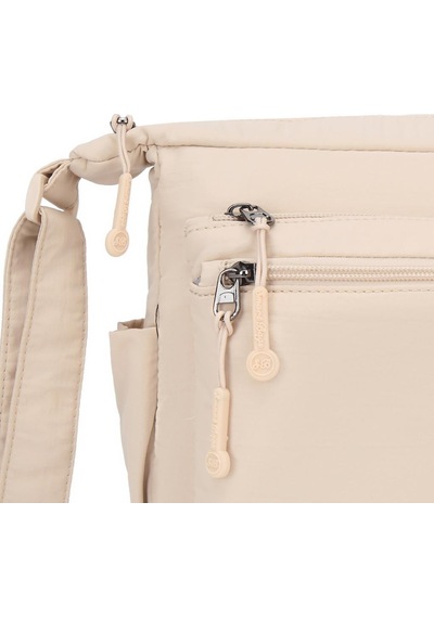 Smart Bags Mikro Poly Kumaş Postacı Kadın Çantası 3146 Bej