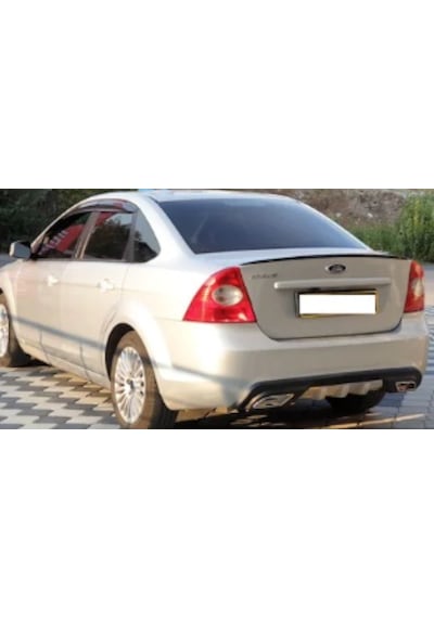 Ford Focus Bagaj Üstü Spoiler Bagaj Çıtası Spoyler Parlak Siyah