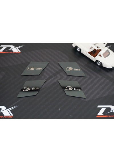 Audi A4 A5 17-19 Modeller S Line Logo Kapı Açma Kolu İçi Metal 3M