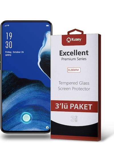 Oppo Reno 2 Ekran Koruyucu Cam 3 Adet Ekonomik Paket (552805730) 20 Tl Fark Ile Apple  Uyumlu iPhone Hızlı Şarj Kablosu