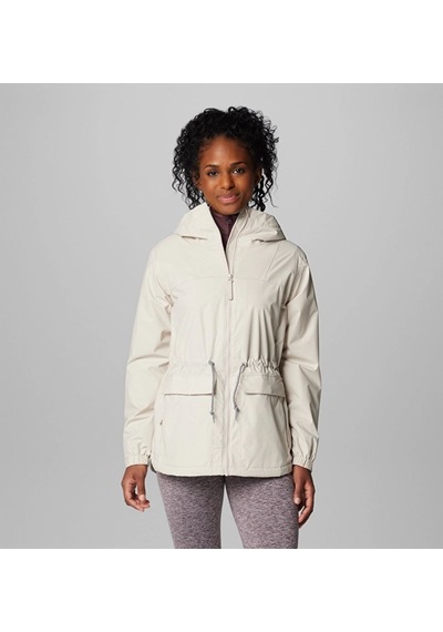 Columbia Sweet Creek Iı Lined Rain Kadın Yağmurluk Wl5535 Bej