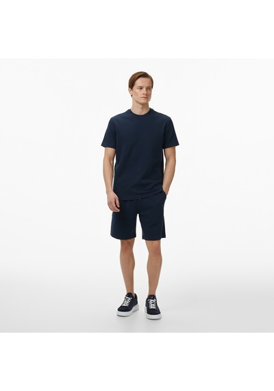 Nautica Erkek Lacivert Regular Fit T-shirt Düz V55318t Lacivert