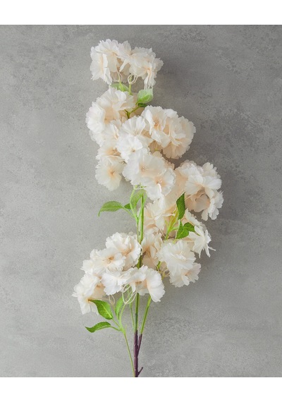 Cherry Branch Tek Dal Yapay Çiçek Şampanya