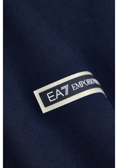 Ea7 Pamuklu Regular Fit Kapüşonlu Erkek Sweat Sweat 7m002197 Af10377 Ub102 Lacivert