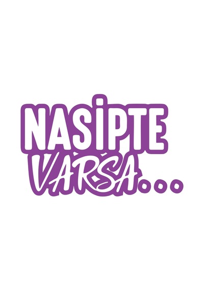 Nasipte Varsa Araba Sticker 17x17 Cm Mor