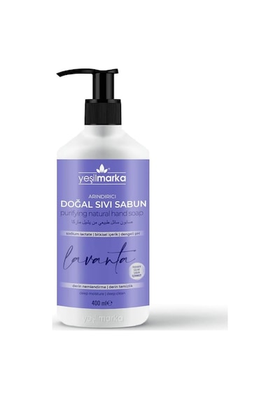 Doğal Sıvı Sabun - Lavanta 400 Ml