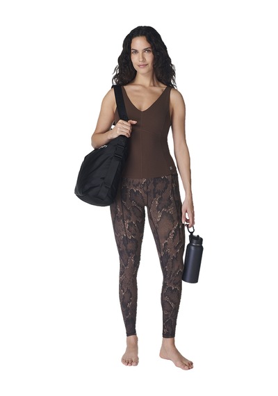 Sweaty Betty Sweaty Betty Super Soft Sculpting Kadın Kahverengi Tank Top 44049 Kahve