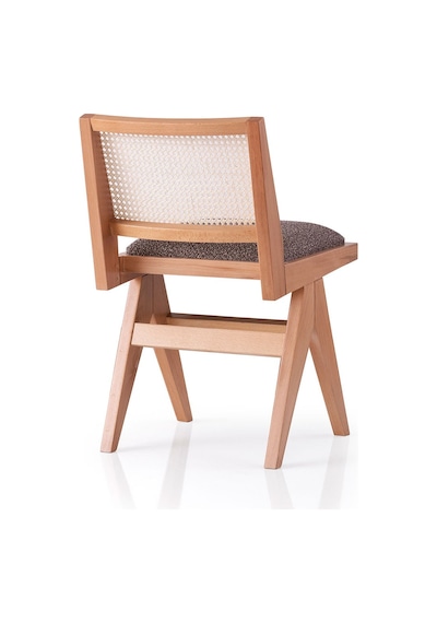 Miles İskandinav Natural Ahşap Bohem Masa Sandalye Takımı 100x100 Meşe - Beyaz Miles İskandinav Natural Ahşap Bohem Masa Sandalye Takımı 100x100 Meşe - Beyaz