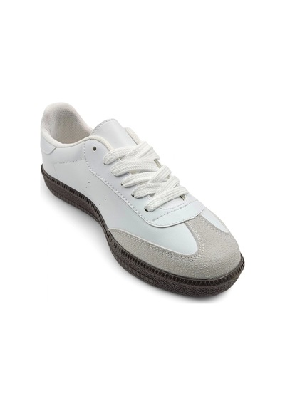 Retrowalk Beyaz Retro Rahat Kadın Sneaker Spor Ayakkabı Beyaz