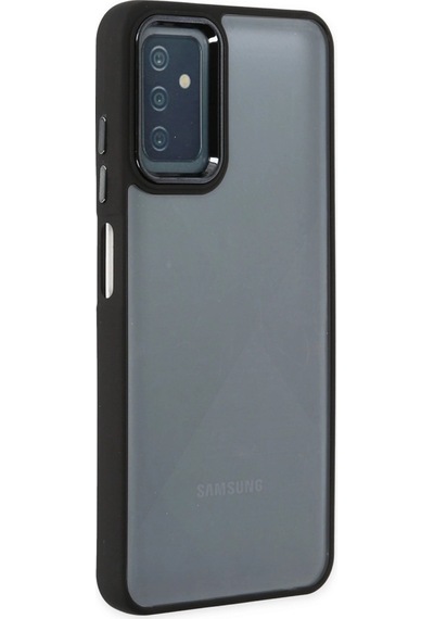 Samsung Uyumlu Galaxy M13 Kılıf Dora Kapak Siyah/