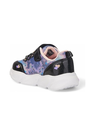 1998 Kız Çocuk Okul Öncesi Işıklı Sneaker Siyah