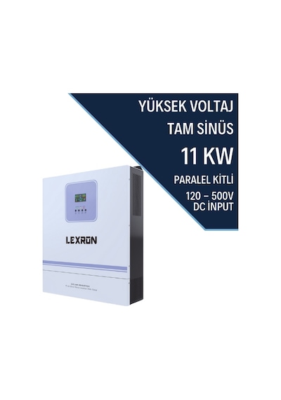 Lexron 11kw 48V Hv 2xmppt Akıllı Inverter