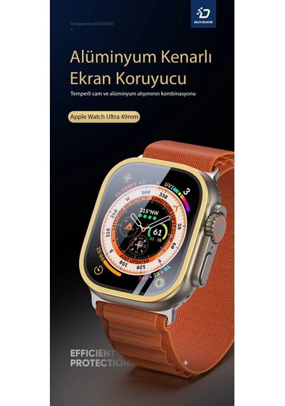 Dux Ducis Flas Series Apple Watch Uyumlu - Ultra 49mm Ekran Koruyucu- 5775