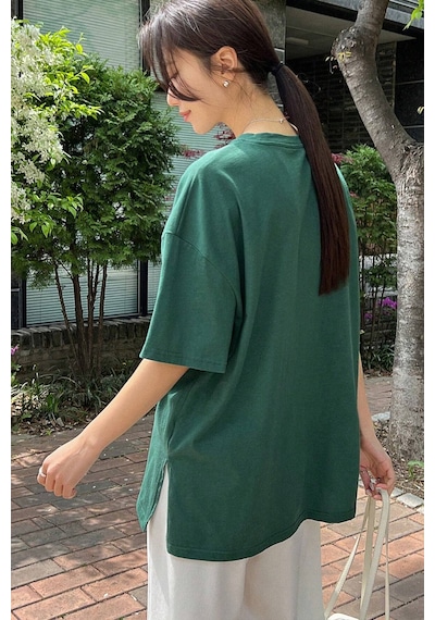 Unisex The Sunshine Baskılı Tasarım Tshirt Yeşil