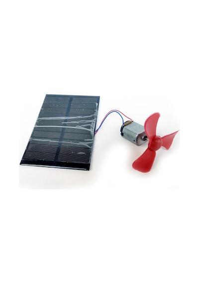 Güneş Paneli. Mini Motor Ve Pervane Seti