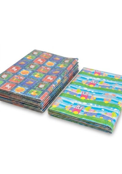 Şeylişeyler - 50x70 Desenli Hediye Paketleme Poşeti - Çocuk & Bebek Temalı Opp Tabaka - 100 Adet
