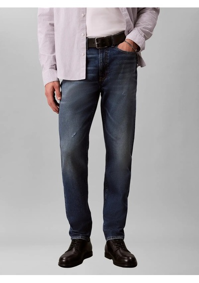 Calvin Klein Classıc Taper New Be, Nkn Mavi Erkek Kot Pantolon